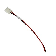 Коннектор Кн-1-10, 2PIN, 10 мм, клипса с проводом (PC-W)