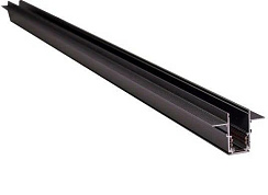 Магнитный шинопровод под гипсокартон, 50x27 мм, 2 метра (чёрный)