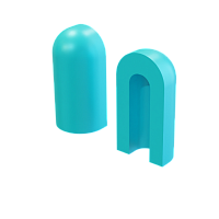 Заглушка для неона 8x16 мм (голубой)