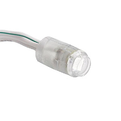 Светодиодный пиксель SMD5050, d=12 мм, 12В, 0,3Вт, зелёный (40 штук)