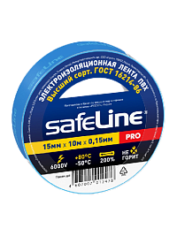 Изолента Safeline 15/10 синий