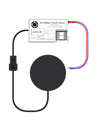 BEZTENI датчик скрытого монтажа КАСАНИЕ 220V