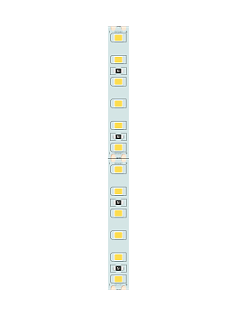 Светодиодная лента RoRi 1CH 120LED 24В 9.6Вт SMD2835 CRI90 4000K (катушка 5 м)