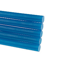 Стержни клеевые REXANT Ø 11 мм, 100 мм, синие (6 шт./уп.) (блистер)
