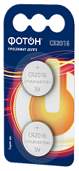 Элемент питания ФОТОН CR2016 BP2