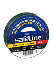 Изолента Safeline 15/20 зеленый