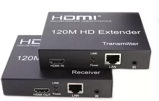 Удлинитель HDMI по витой паре до 120 метров