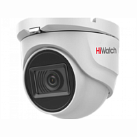 Камера HD-TVI HiWatch DS-T503(C) купольная 5 Mpix 2.8мм EXIR-подсветка