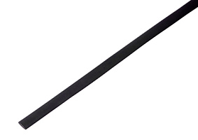 Термоусаживаемая трубка Rexant 8,0/4,0 мм, черная (упак. 50 шт. по 1 м)
