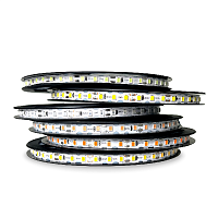 Светодиодная лента IP33 12В S-образная SMD 2835 120LED 10Вт желтый (катушка 10 м)