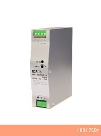Блок питания Bezteni NDR- 75-48 48В 75Вт 1.6A КПД 89% IP20