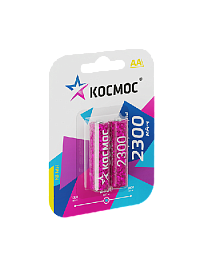 Аккумулятор Космос AA, R6NIMH 2300mAh 2BL (2/24)