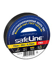 Изолента Safeline 15/20 черный