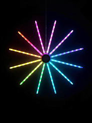 Подвесная фигура ФЕЙЕРВЕРК d=60 см, RGB