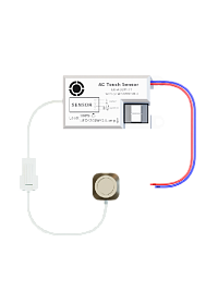 BEZTENI сенсорный датчик КАСАНИЕ 220V (серый)