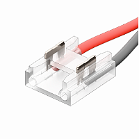 Коннектор Кн-3-08 для COB и SMD ленты 2PIN 8мм прямой с проводом