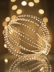 Подвесная фигура ШАР d=50 см, белый теплый