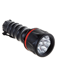 Фонарь резиновый "РЕКОРД" ММ-0207 (2хLR20) (7 светодиодов)