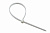 Хомут-стяжка кабельная нейлоновая Rexant 150x2,5 мм, белая (упак. 100 шт)