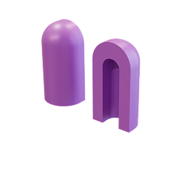 Заглушка для неона 6x12 мм (фиолетовый)