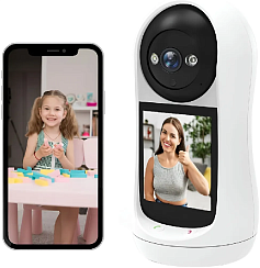 Беспроводная WiFi камера Kurato NPC-015, с функцией видеозвонка 2MPix