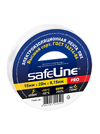 Изолента Safeline 15/20 белый