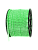 Светодиодный дюралайт DC220В, 2 жилы, D=10 мм, 32 диода/метр, рез 100 см, зеленый (бухта 100 м)