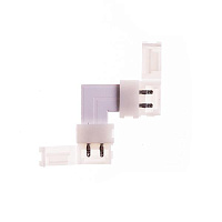 Коннектор Кн-1-10, 2PIN, 10 мм, клипса L-образная 