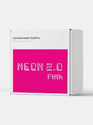 Неон 2, 6 мм, розовый (бухта 100 м)