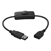 USB-кабель с выключателем (черный)