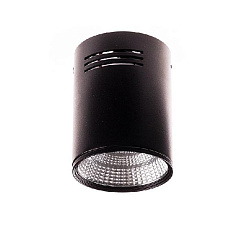 Светильник накладной RD-M115 7Вт, d=75 мм, высота 98 мм, 3000K (чёрный)