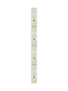 Светодиодная лента Ra70 24В 10Вт IP33 120LED SMD2835 2700K (катушка 5 м)