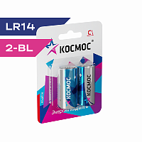 Батарейка Космос C, LR14 1.5V 2BL (2/24)