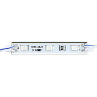 Светодиодный модуль STD5050 3LED 12В 0.6Вт 120гр. IP65 синий (20 шт)