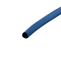 Трубка термоусаживаемая 6,0/3,0 мм синяя, ролик 2,44 м REXANT