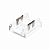 Коннектор Кн-3-08 для COB и SMD ленты 2PIN 8мм прямой
