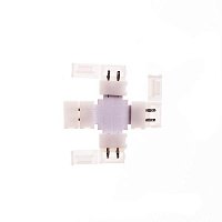 Коннектор Кн-1-10, 2PIN, 10 мм, клипса X-образная