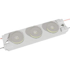 Светодиодный модуль для торцевой засветки RoRi 3LED 12В 3Вт 280-290Лм 20x33гр IP65 белый 7500K