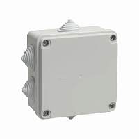 Коробка распаячная IEK 100x100x50, IP55, КМ41234 (UKO11-100-100-050-K41-55)