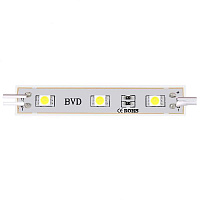 Светодиодный модуль STD5050 3LED 12В 0.6Вт 120гр. IP65 белый холодный (20 шт)