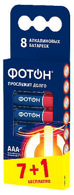 Элемент питания ФОТОН LR03 BP8 (7+1)