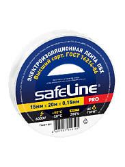Изолента Safeline 15/20 белый