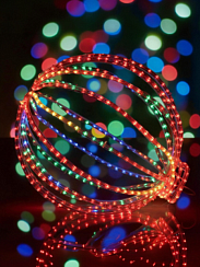 Подвесная фигура ШАР d=50 см, RGB