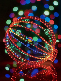 Подвесная фигура ШАР d=50 см, RGB