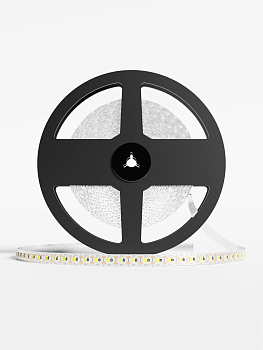 Светодиодная лента RoRi Silver 1CH 8мм 120LED 12В 6.8Вт SMD2835 CRI90 6500K (катушка 10 м)