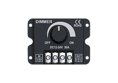 Диммер ДМ-104 1CH 30A 12-24V