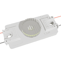 Светодиодный модуль для торцевой засветки RoRi 1LED 12В 1.5Вт 150-160Лм 60x10гр IP65 белый 7500K