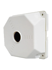 Монтажная коробка 130x130x50 мм, пластик, белая 