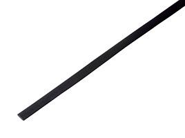 Термоусаживаемая трубка Rexant 5,0/2,5 мм, черная (упак. 50 шт. по 1 м)