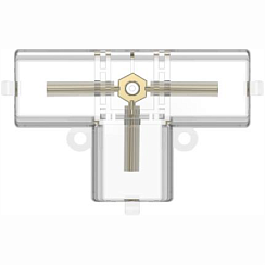 Коннектор T-образный для светильника "Соты"